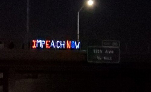 Letter: Kings Democrats show support for impeachment with 12th Ave. 'Light Brigade' The Kings County Democratic Central Committee and Jimmy Carter Club held a "light brigade" at the 12th Ave. overpass on Oct. 17 supporting the impeachment inquiry.